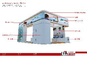 藍韻網絡展臺搭建方案